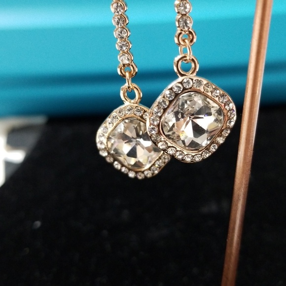 Austrian crystal earrings - Picture 5 of 6